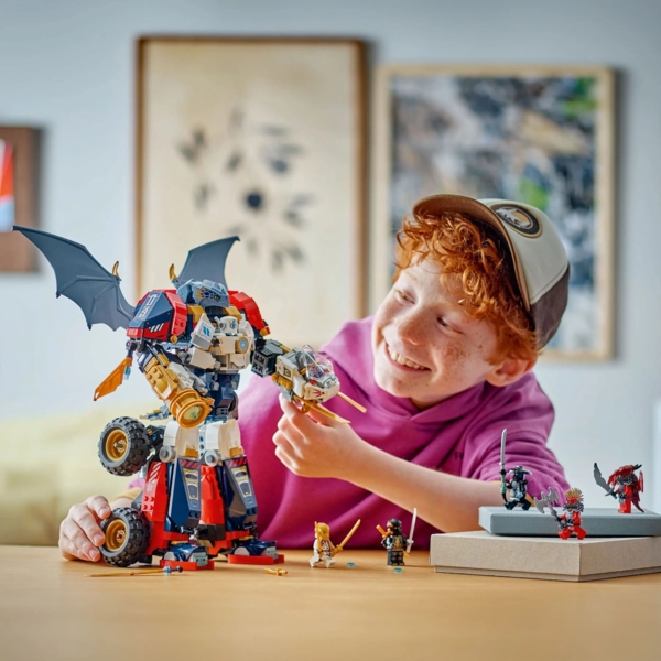 Конструктор LEGO Ninjago Ультраобʼєднувальний робот Зейна, 1187 деталей (71834) - Pampik - 7