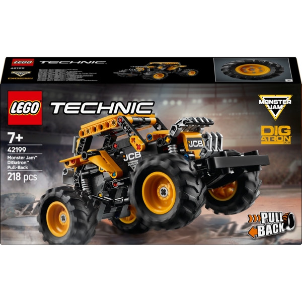 Конструктор LEGO Technic Monster Jam DIGatron Інерційний двигун, 218 деталей (42199) - Pampik - 2
