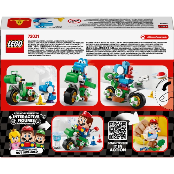 Конструктор LEGO Super Mario Kart Yoshi Bike, 133 деталі (72031) - Pampik - 2