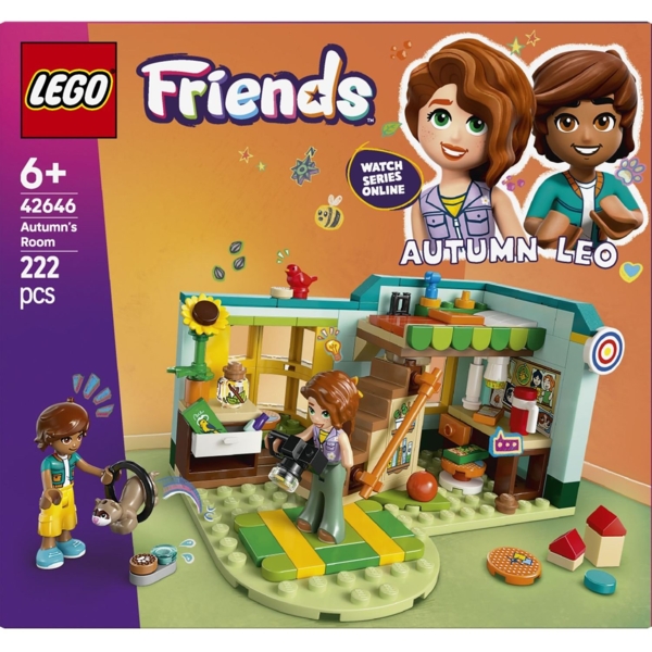 Конструктор LEGO Friends Кімната Отом, 222 деталі (42646) - Pampik