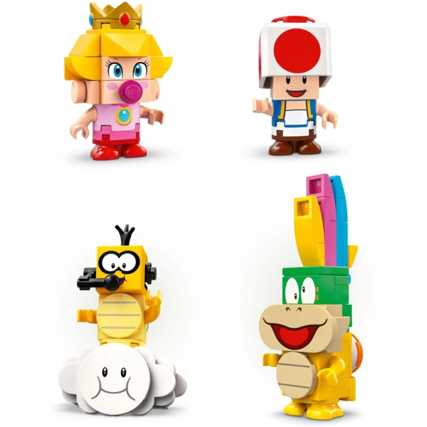 Конструктор LEGO Super Mario Kart Baby Peach & Grand Prix, 823 деталі (72036) - Pampik - 6