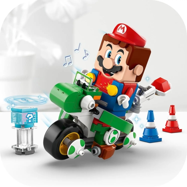 Конструктор LEGO Super Mario Kart Yoshi Bike, 133 деталі (72031) - Pampik - 7