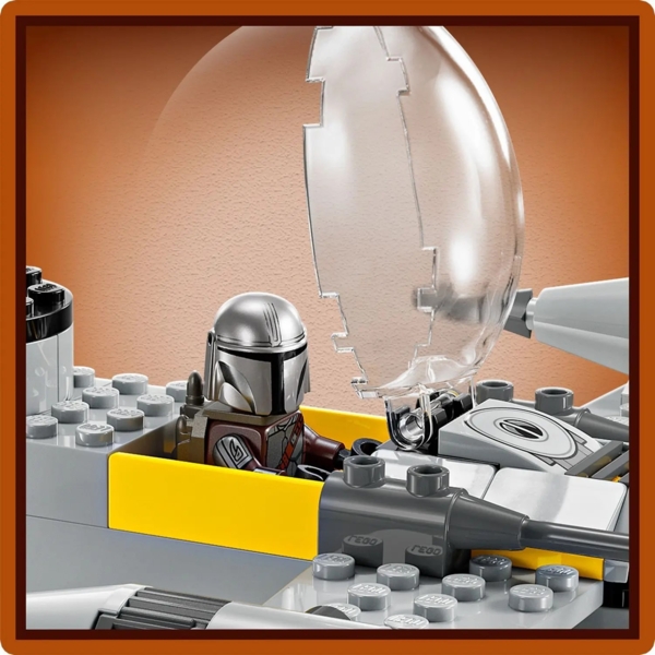 Конструктор LEGO Star Wars Звездный истребитель N-1 Мандо и Грогу, 92 детали (75410) - Pampik - 11