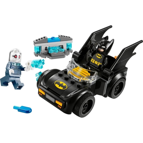 Конструктор LEGO Super Heroes DC Batman Бэтмен и Бэтмобиль против мистера Фриза, 63 детали (76301) - Pampik - 4