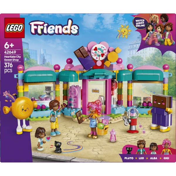 Конструктор LEGO Friends Кондитерская Хартлейк-Сити, 376 деталей (42649) - Pampik