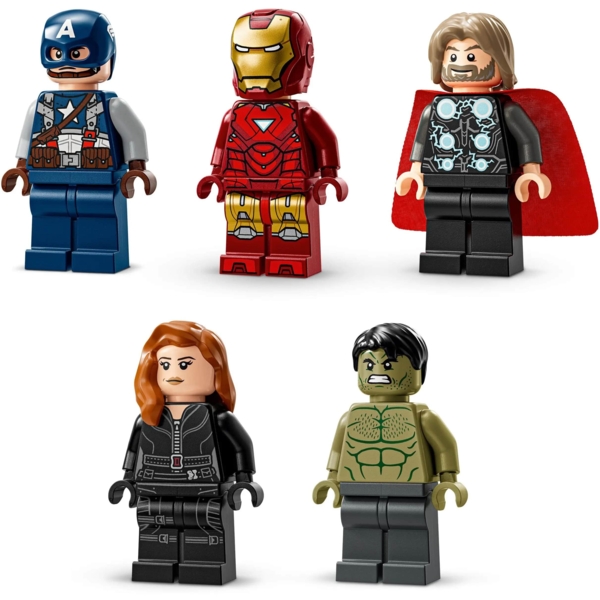 Конструктор LEGO Super Heroes Логотип і мініфігурки Marvel, 931 деталь (76313) - Pampik - 7