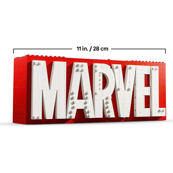 Конструктор LEGO Super Heroes Логотип і мініфігурки Marvel, 931 деталь (76313) - Pampik - 11