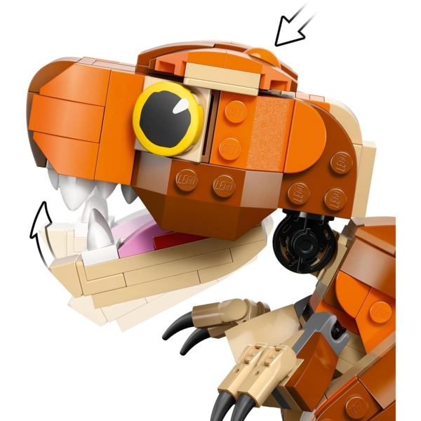 Конструктор LEGO Jurassic World Little Eatie: тиранозавр, 317 деталей (76967) - Pampik - 8