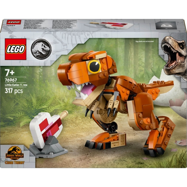 Конструктор LEGO Jurassic World Little Eatie: тиранозавр, 317 деталей (76967) - Pampik