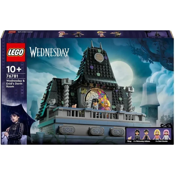 Конструктор LEGO Wednesday Кімната Венздей та Енід, 750 деталей (76781) - Pampik