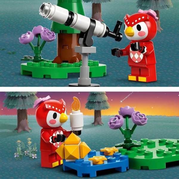 Конструктор LEGO Animal Crossing Спостереження за зірками із Celeste, 78 деталей (77053) - Pampik - 11