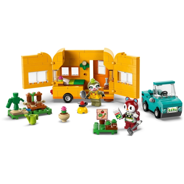 Конструктор LEGO Animal Crossing Садова крамниця і караван, що належать Leif, 263 деталі (77054) - Pampik - 6