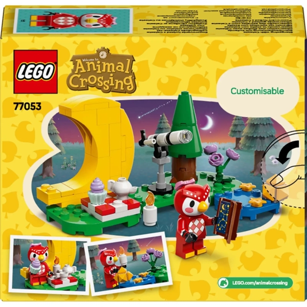 Конструктор LEGO Animal Crossing Спостереження за зірками із Celeste, 78 деталей (77053) - Pampik - 2