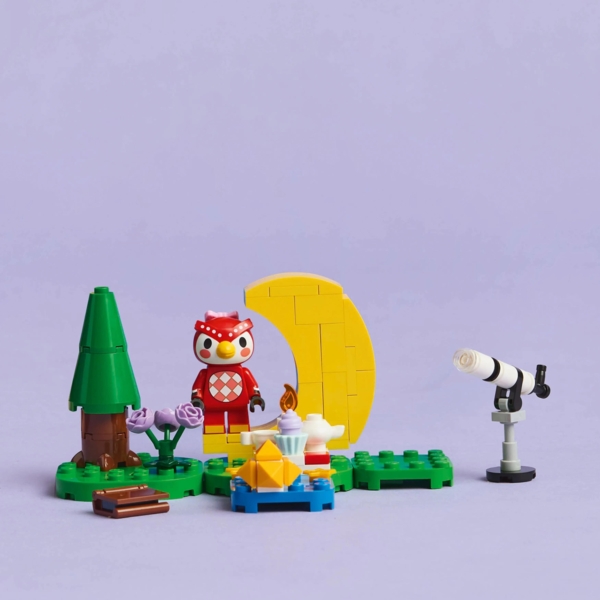 Конструктор LEGO Animal Crossing Спостереження за зірками із Celeste, 78 деталей (77053) - Pampik - 12