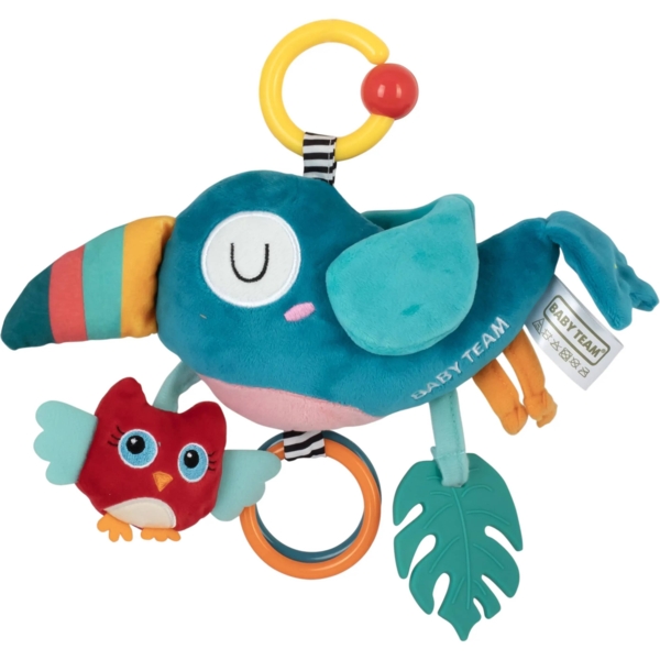 Игрушка-подвеска музыкальная Baby Team Тукан (8546) - Pampik