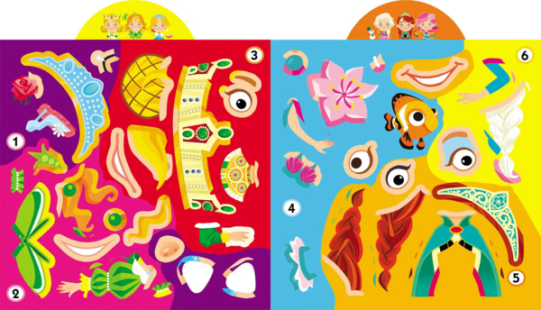 Грайка-розвивайка. Принцеси. 77 великих наліпок (F00024854) - Pampik - 4