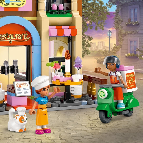 Конструктор LEGO Friends Ресторан и кулинарная школа, 896 деталей (42655) - Pampik - 8