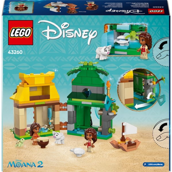 Конструктор LEGO Disney Princess Островные развлечения Ваяны, 175 деталей (43260) - Pampik - 2