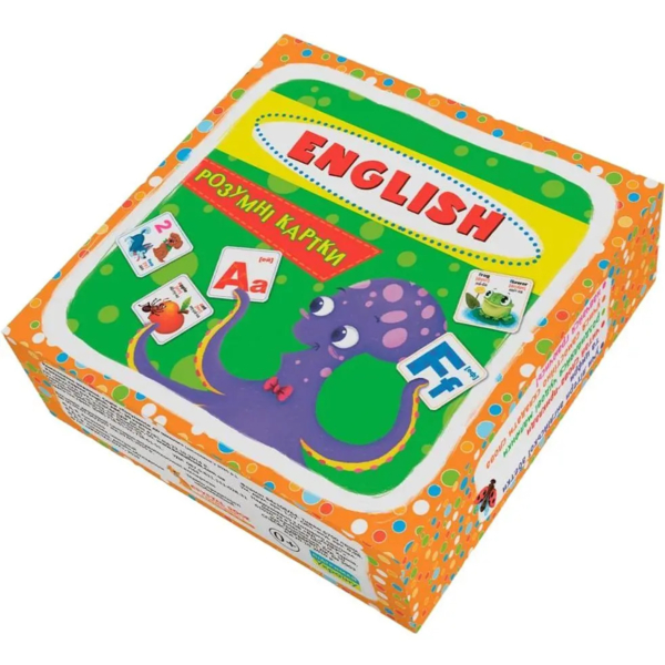 Розумні картки. English, 30 шт. (F00021660) - Pampik - 2