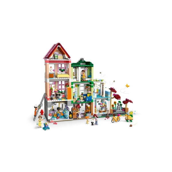 Конструктор LEGO Friends Хартлейк-Сіті. Квартири та крамниці, 2040 деталей (42670) - Pampik - 7