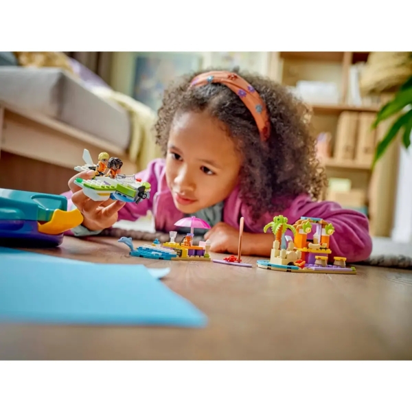 Конструктор LEGO Friends Творча валіза для подорожей і відпочинку на пляжі, 188 деталей (42672) - Pampik - 4