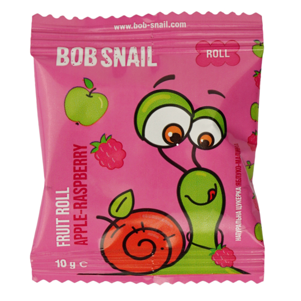 Конфета Bob Snail Яблоко-Малина, 10 г - Pampik - 2