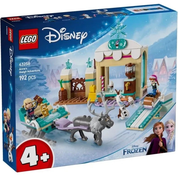 Конструктор LEGO Disney Princess Пригоди Анни на санях, 192 деталі (43256) - Pampik