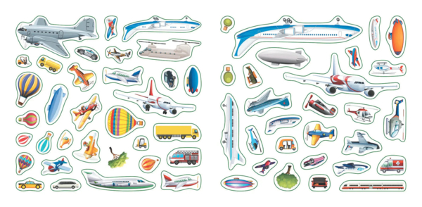 У небі. Багаторазовi налiпки (F00019018) - Pampik - 3