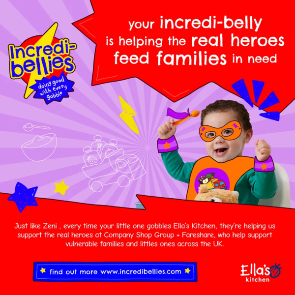 Пюре Ella's kitchen Солодка картопля, 70 г - Pampik - 3