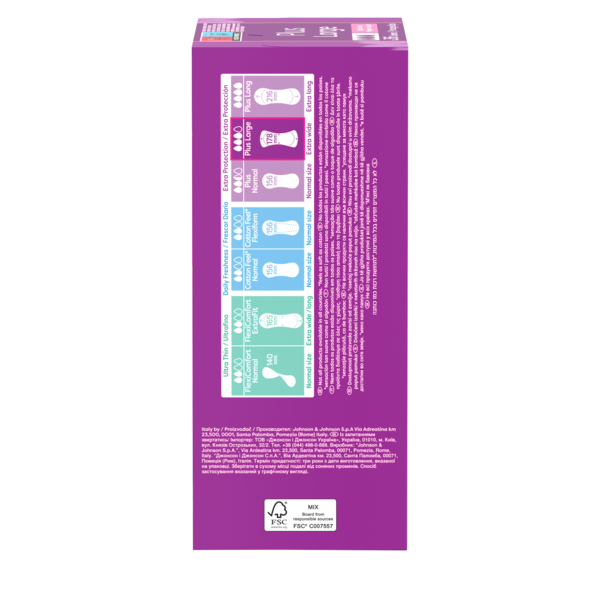 Прокладки жіночі щоденнi CAREFREE® Large plus, 36 шт. - Pampik - 3