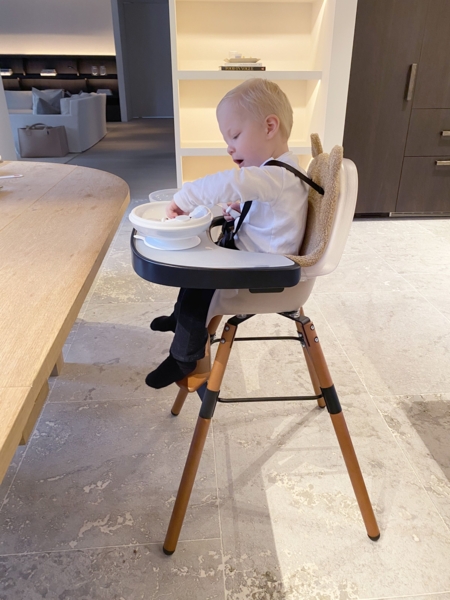 Подушка к стульчику для кормления Childhome Evolu, бежевый мишка (CHEVOSCTB) - Pampik - 13