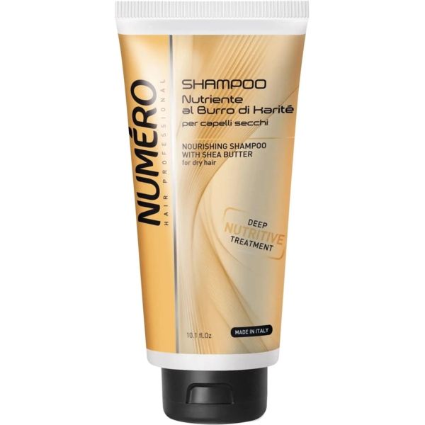 Шампунь Numero поживний на основі олії карите та авокадо, 300 мл - Pampik