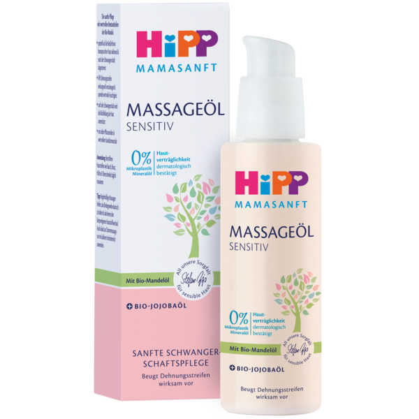 Олійка для майбутніх мам від розтягнень HiPP Mamasanft, 100 мл - Pampik