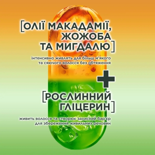 Шампунь Garnier Fructis Потрійне відновлення для дуже сухого і пошкодженого волосся, 400 мл - Pampik - 3