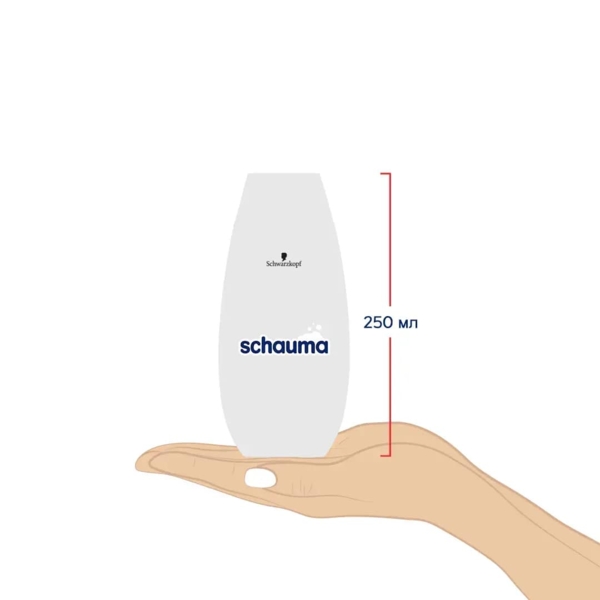 Шампунь для чоловіків Schauma Men з екстрактом хмелю для щоденного застосування, 250 мл - Pampik - 3