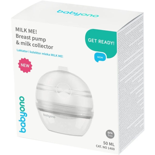 Лактатор-колектор під бюстгалтер BabyOno Milk Me (1400) - Pampik - 4