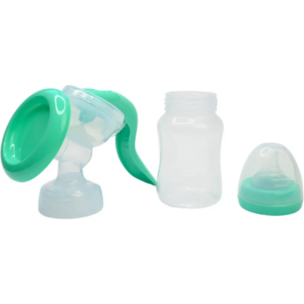 Молокоотсос Курносики механический, с бутылочкой (7170) - Pampik - 2
