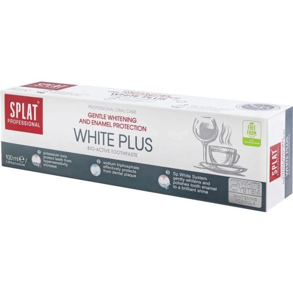 Зубна паста Splat Professional Відбілювання плюс, 100 мл - Pampik - 3