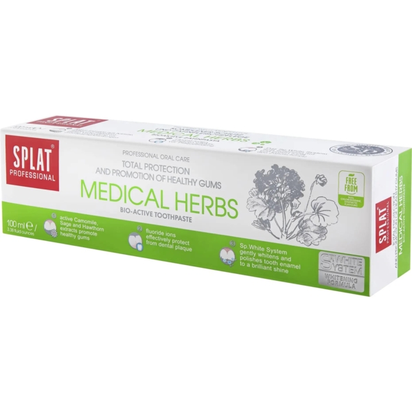 Зубна паста Splat Professional Лікувальні трави, 100 мл - Pampik - 3