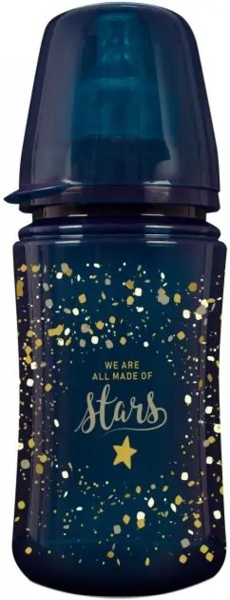 Антиколікова пляшечка LOVI Stardust, 240 мл, темно-синій (21/585) - Pampik - 2