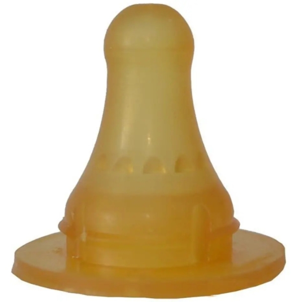 Соска латексна Курносики, кругла, розмір L, від 6 міс. (7032 L) - Pampik