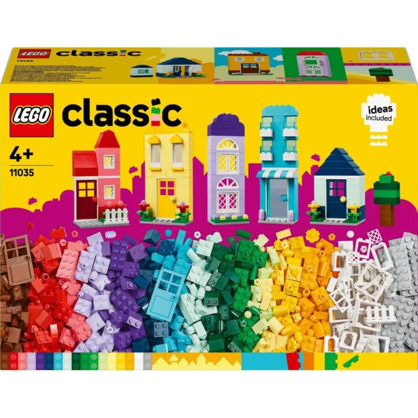 Конструктор LEGO Classic Творческие дома, 850 деталей (11035) - Pampik