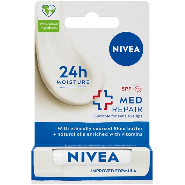 Бальзам для губ Nivea Med Repair, 4.8 г - Pampik