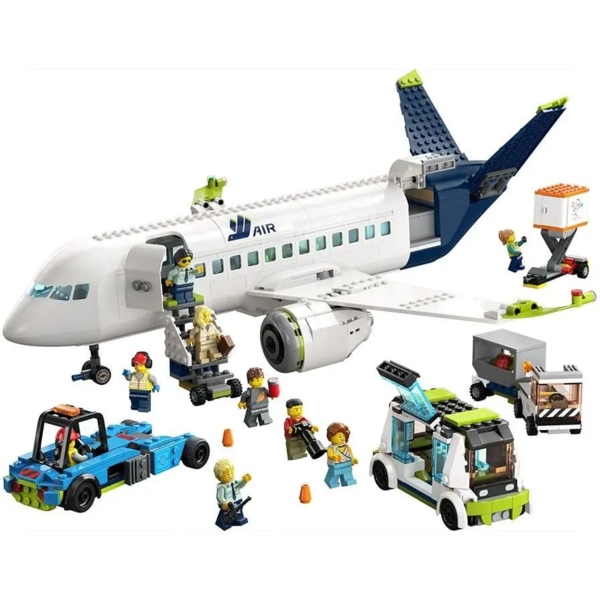 Конструктор LEGO City Пасажирський літак, 930 деталей (60367) - Pampik - 2