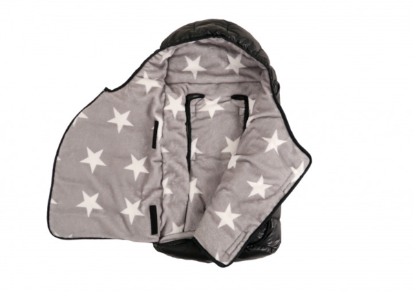 Конверт теплий Kaiser ESKIMO, флисовий, чорний (65398425) - Pampik - 5