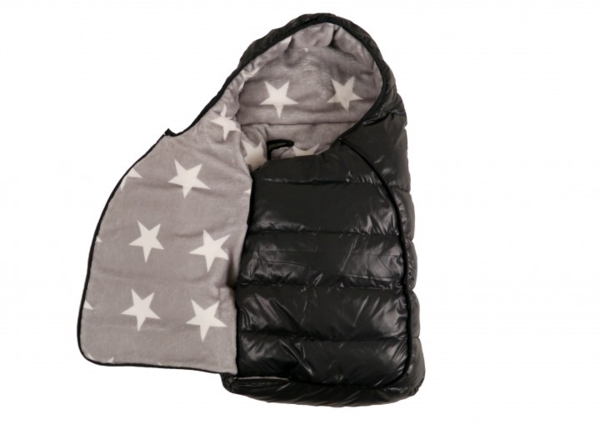 Конверт теплий Kaiser ESKIMO, флисовий, чорний (65398425) - Pampik - 4