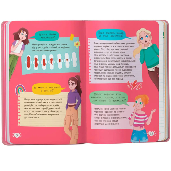 Путівник підлітка. Усе про місячні - Анастасія Захаренкова (F00031699) - Pampik - 8