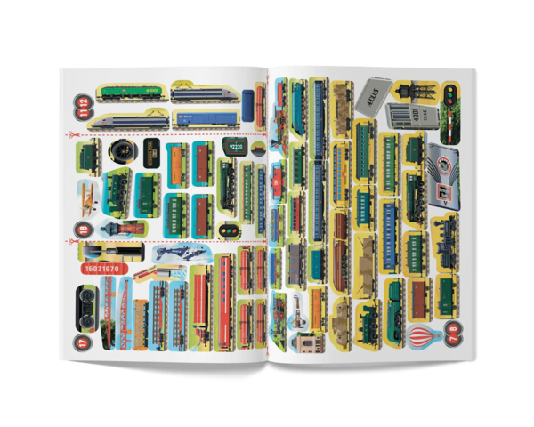 Меганаліпки. Потяги (F00028031) - Pampik - 8