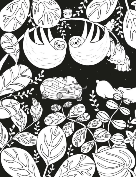 Розмальовка Жорж Майже мільйон лінивців (Z101054У) - Pampik - 7