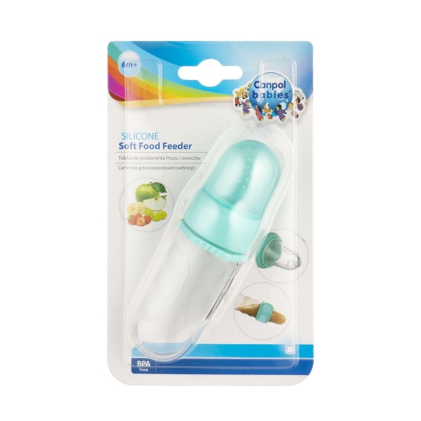 Ниблер Canpol babies, силиконовый, бирюзовый (56/110_tur) - Pampik - 8
